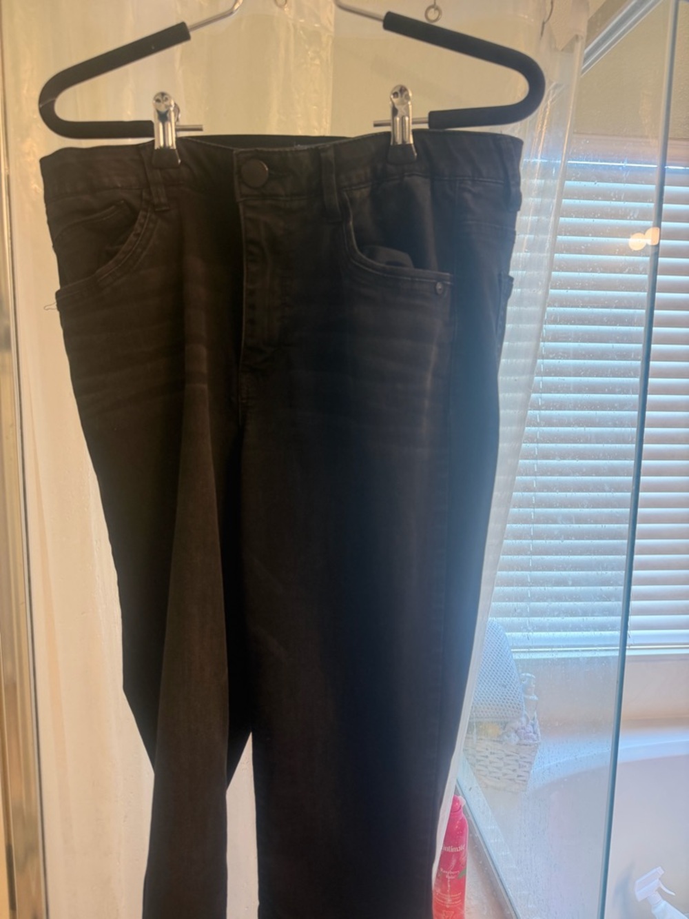 Democracy women  Black Slim Straight Jeans  Ab solution 12